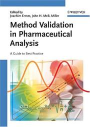 Cover of: Method Validation in Pharmaceutical Analysis: A Guide to Best Practice