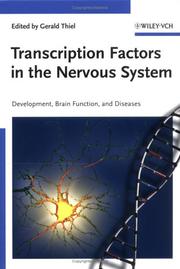 Cover of: Transcription Factors in the Nervous System by Gerald Thiel