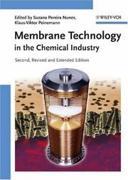 Cover of: Membrane Technology: in the Chemical Industry
