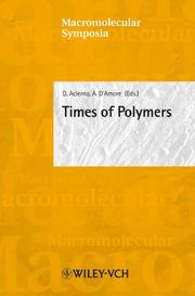 Cover of: Times of Polymers (Macromolecular Symposia)
