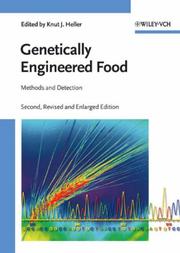 Cover of: Genetically Engineered Food: Methods and Detection