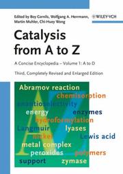 Cover of: Catalysis from A to Z by 