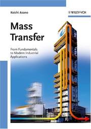 Cover of: Mass Transfer | Koichi Asano