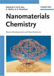 Cover of: Nanomaterials Chemistry: Recent Developments and New Directions