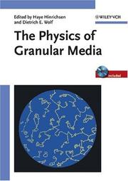 Cover of: The Physics of Granular Media by 