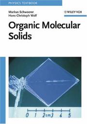 Cover of: Organic Molecular Solids (Physics Textbook)