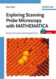 Cover of: Exploring Scanning Probe Microscopy with MATHEMATICA by Dror Sarid