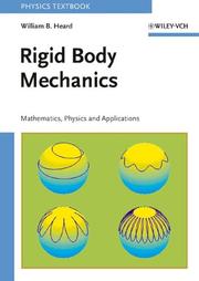 Cover of: Rigid Body Mechanics by William B. Heard