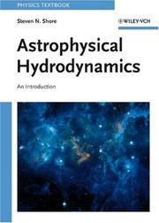 Cover of: Astrophysical Hydrodynamics: An Introduction