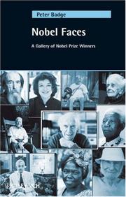 Cover of: Nobel Faces by Peter Badge