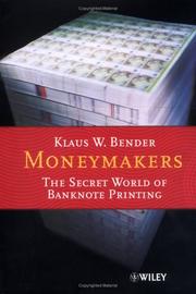 Cover of: Moneymakers by Klaus W. Bender