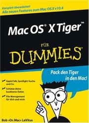 Cover of: Mac OS X by David Pogue