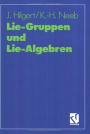 Cover of: Lie-Gruppen und Lie-Algebren