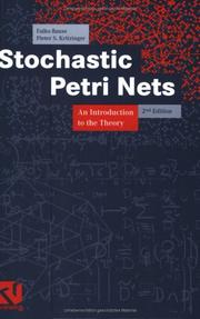 Cover of: Stochastic Petri Nets