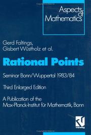 Rational points by Gerd Faltings, Gisbert Wüstholz