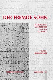 Cover of: Der fremde Sohn by Martin Rheinheimer