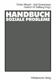 Cover of: Handbuch soziale Probleme