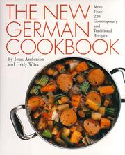 The new German cookbook by Jean Anderson
