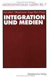 Cover of: Integration und Medien