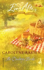 Cover of: The Cowboy's Bride by Carolyne Aarsen