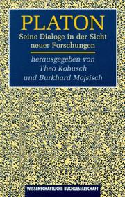 Cover of: Platon: Seine Dialoge in der Sicht neuer Forschungen