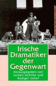 Cover of: Irische Dramatiker der Gegenwart