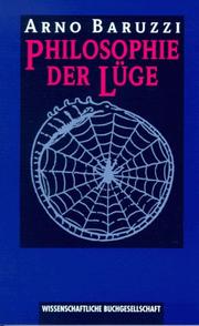 Cover of: Philosophie der Lüge