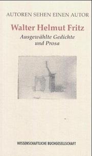 Cover of: Ausgewählte Gedichte und Prosa