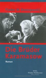 Cover of: Die Brüder Karamasow by Фёдор Михайлович Достоевский