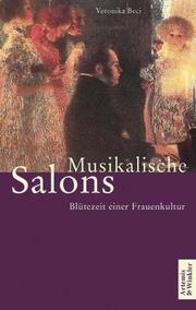 Cover of: Musikalische Salons: Blütezeit einer Frauenkultur