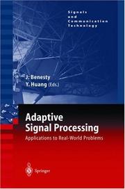 Adaptive signal processing by Jacob Benesty