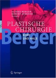 Cover of: Plastische Chirurgie: Kopf und Hals