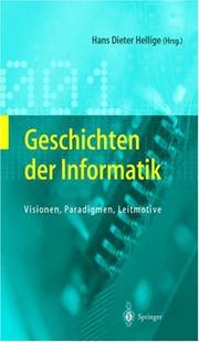 Cover of: Geschichten der Informatik by Hans Dieter Hellige (Hrsg.).