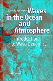 Waves in the Ocean and Atmosphere by Joseph Pedlosky