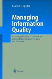 Managing Information Quality by Martin J. Eppler