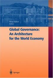 Cover of: Global governance by Kiel Week Conference (2002)