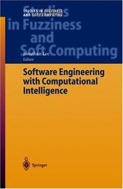 Cover of: Software Engineering with Computational Intelligence (Studies in Fuzziness and Soft Computing)