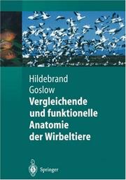 Cover of: Vergleichende und funktionelle Anatomie der Wirbeltiere (Springer-Lehrbuch)