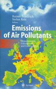 Cover of: Emissions of Air Pollutants: Measurements, Calculations and Uncertainties