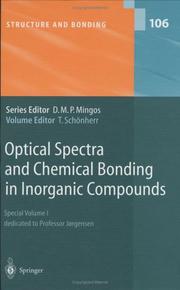 Cover of: Optical Spectra and Chemical Bonding in Inorganic Compounds: Special Volume I dedicated to Professor Jorgensen (Structure and Bonding)
