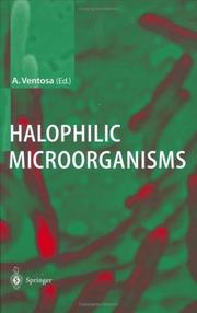 Cover of: Halophilic Microorganisms by Antonio Ventosa