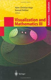 Cover of: Visualization and Mathematics III (Mathematics and Visualization)