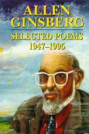 Cover of: Selected Poems, 1947-1995 by Allen Ginsberg