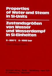 Cover of: Properties of Water and Steam in Si-Units