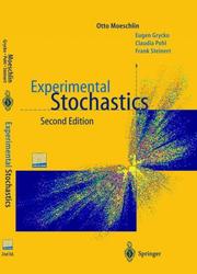 Cover of: Experimental Stochastics