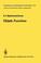 Cover of: Elliptic Functions (Grundlehren der mathematischen Wissenschaften)