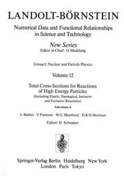 Cover of: Landolt-Bornstein: Numerical Data and Functional Relationships in Science and Technology (Numerical Data & Functional Relationships in Science & Technology)