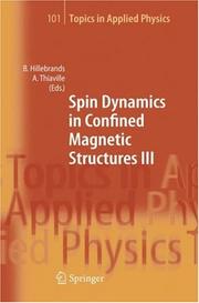 Cover of: Spin Dynamics in Confined Magnetic Structures III by 