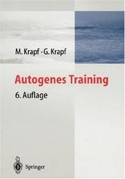 Cover of: Autogenes Training by Maria Krapf, G. Krapf