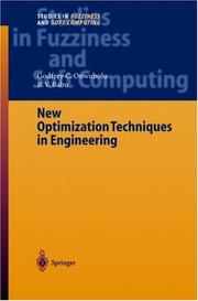 Cover of: New Optimization Techniques in Engineering (Studies in Fuzziness and Soft Computing)